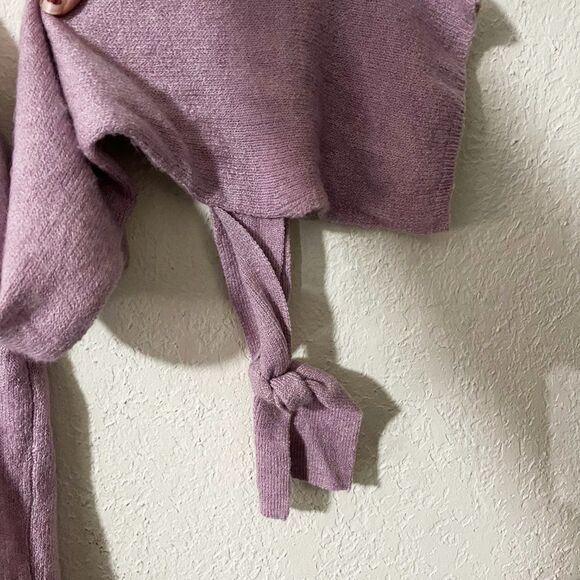 Nordstrom Halogen‎ Tie Bell Sleeve Pink Sweater - Picture 9 of 10